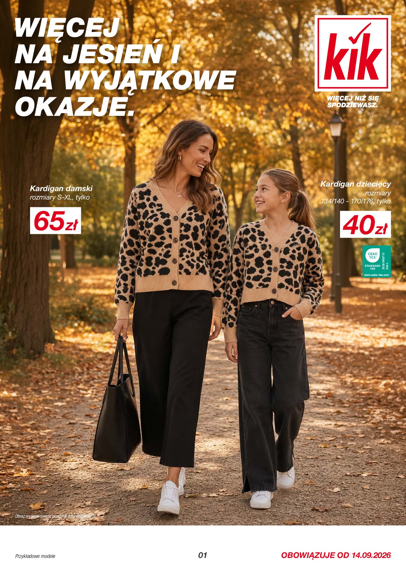 Gazetka Kik 14/09/2026 – 14/10/2026 - gazetki promocyjne str. 1