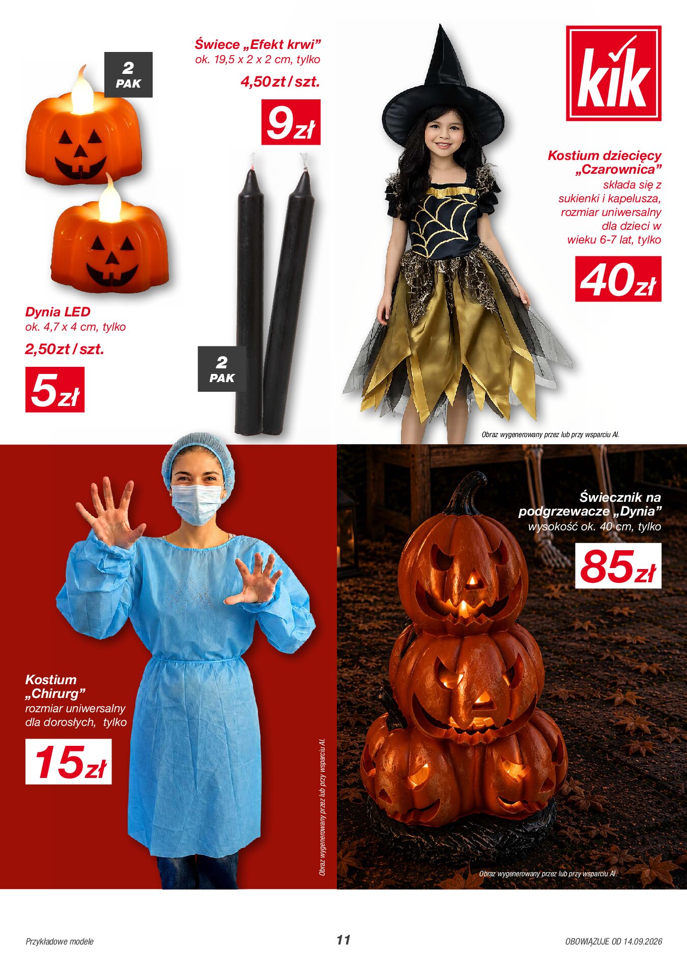 Gazetka Kik 14/09/2026 – 14/10/2026 - gazetki promocyjne str. 11