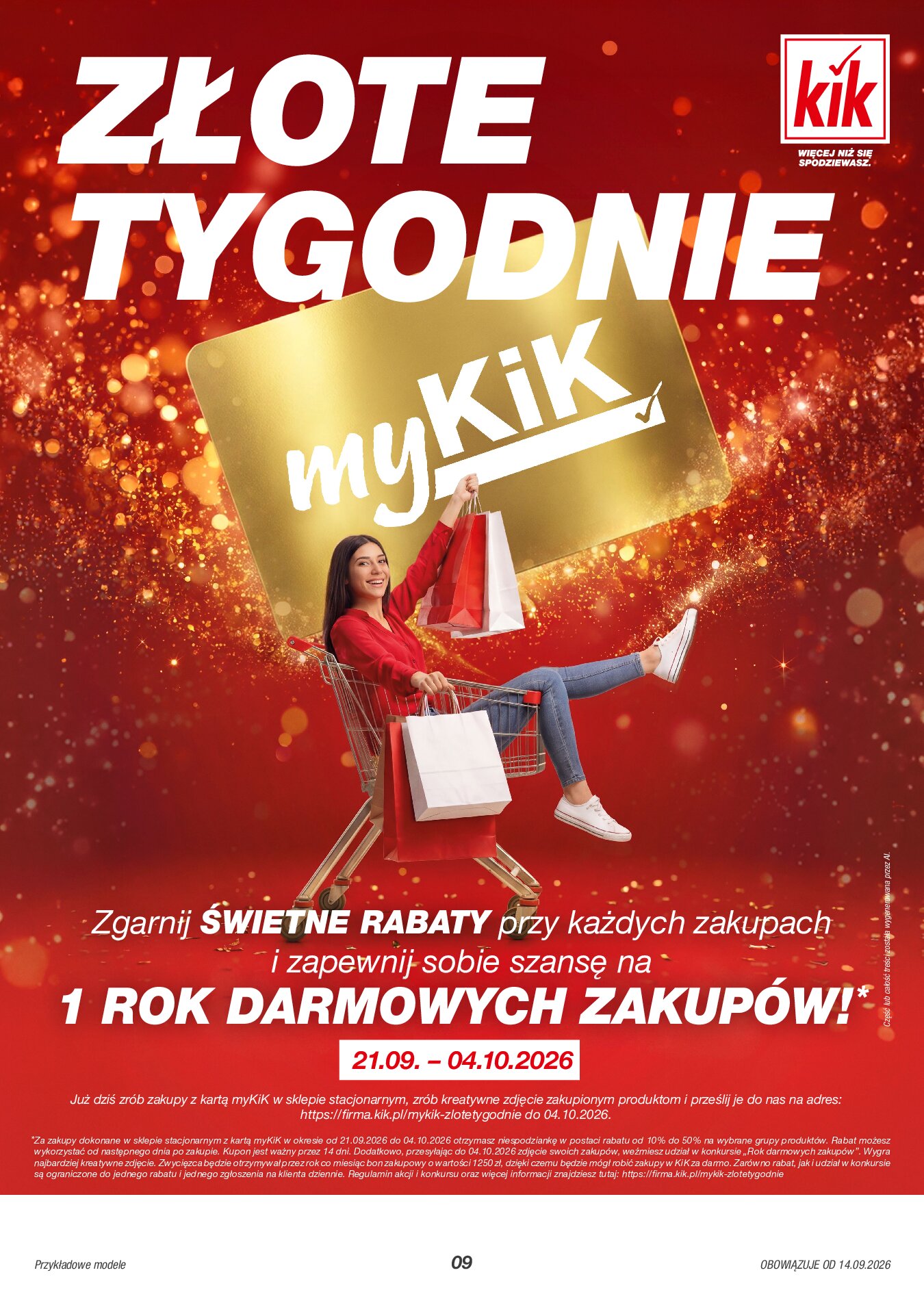 Gazetka Kik 14/09/2026 – 14/10/2026 - gazetki promocyjne str. 9