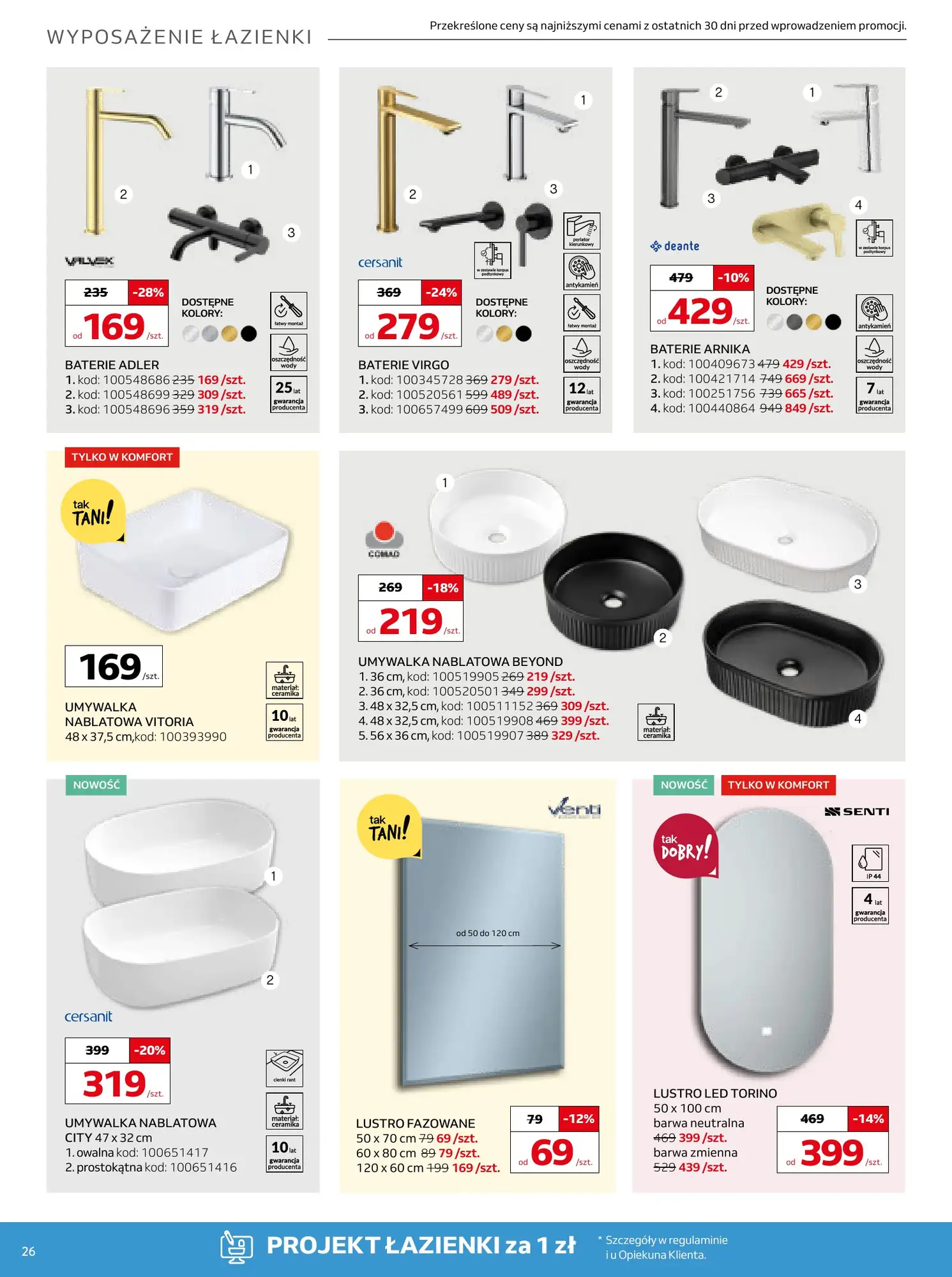 Gazetka Komfort 12/08/2026 - 15/09/2026 - gazetki promocyjne str. 26