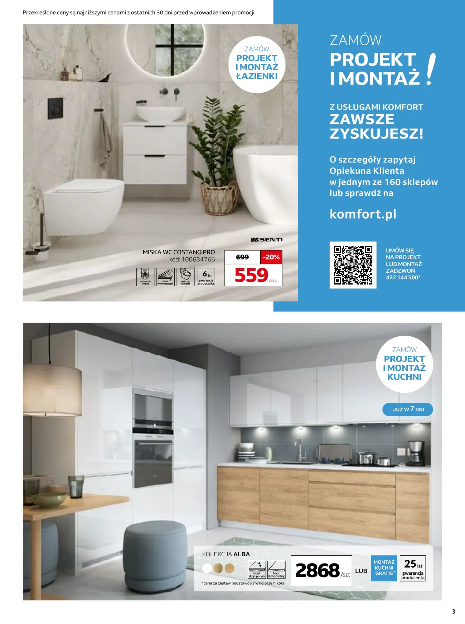 Gazetka Komfort 12/08/2026 - 15/09/2026 - gazetki promocyjne str. 3