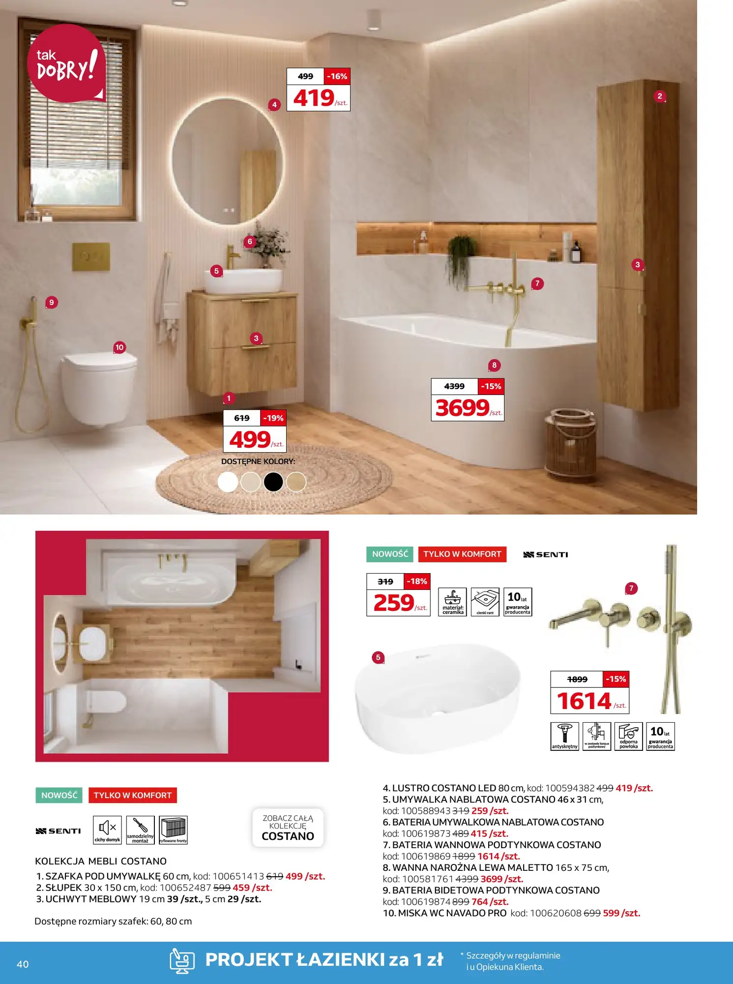 Gazetka Komfort 16/09/2026 - 27/10/2026 - gazetki promocyjne str. 40