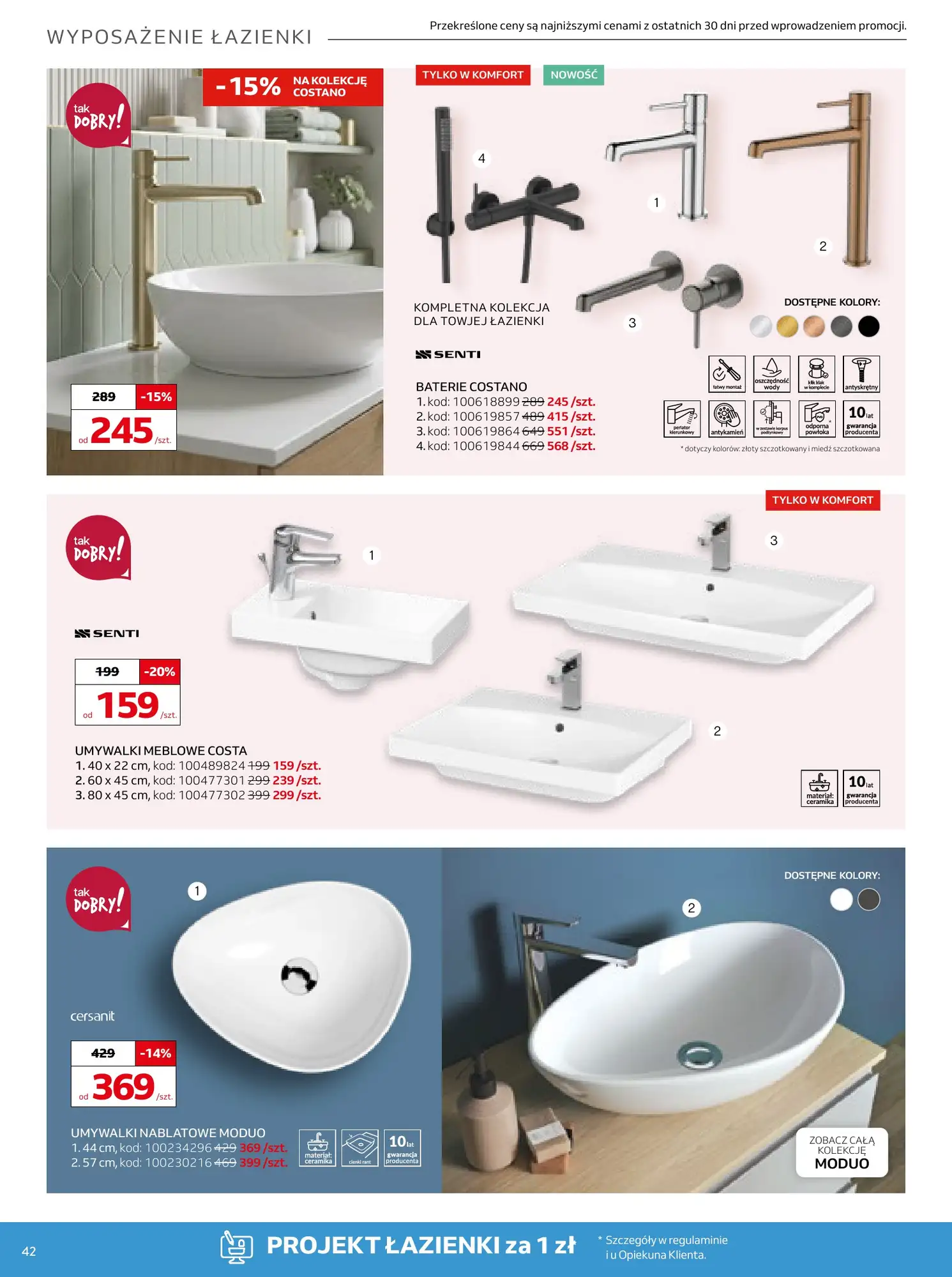 Gazetka Komfort 16/09/2026 - 27/10/2026 - gazetki promocyjne str. 42