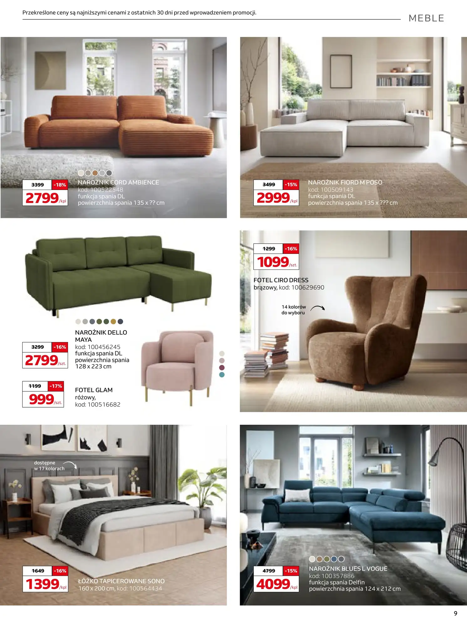 Gazetka Komfort 16/09/2026 - 27/10/2026 - gazetki promocyjne str. 9