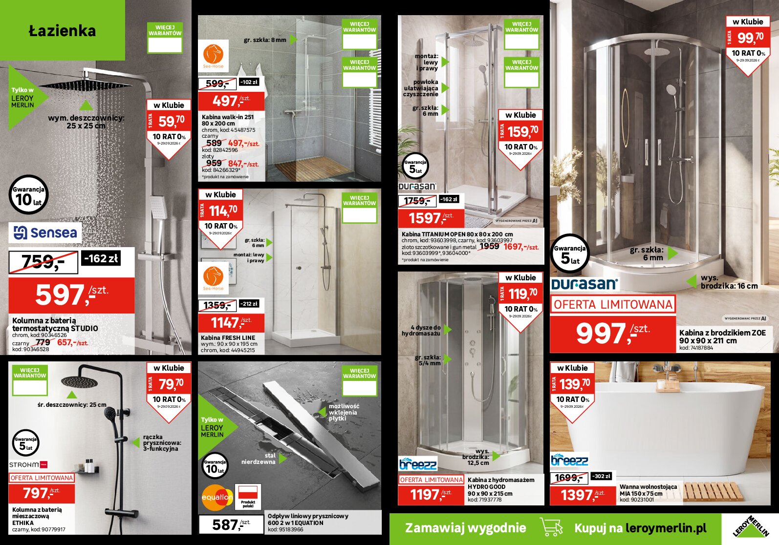Gazetka Leroy-merlin 09/09/2026 – 29/09/2026 - gazetki promocyjne str. 12