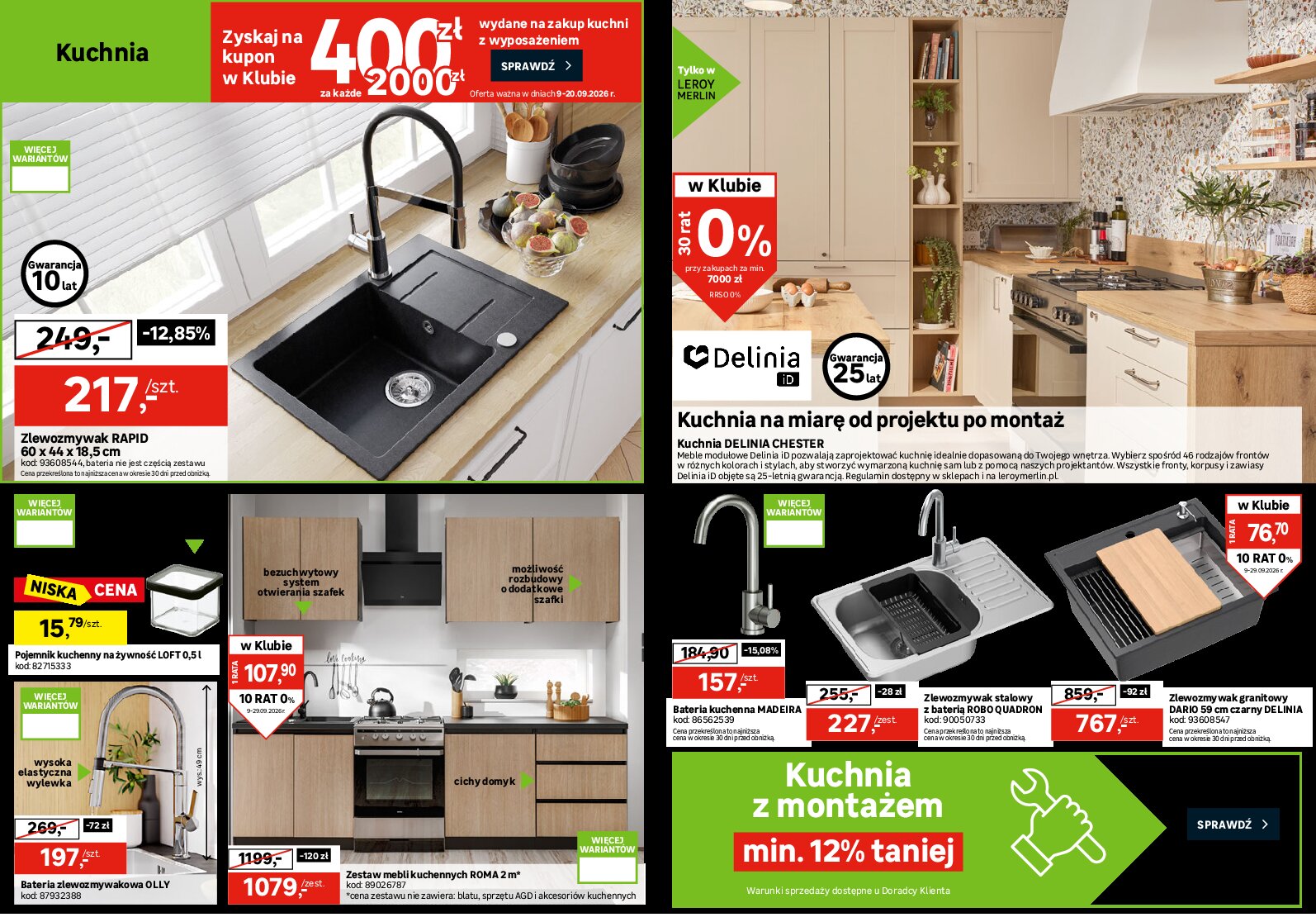 Gazetka Leroy-merlin 09/09/2026 – 29/09/2026 - gazetki promocyjne str. 9