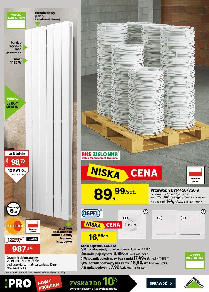 Gazetka Leroy-merlin 12/08/2026 – 08/09/2026 - gazetki promocyjne str. 33