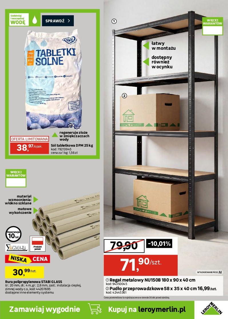 Gazetka Leroy-merlin 12/08/2026 – 08/09/2026 - gazetki promocyjne str. 35