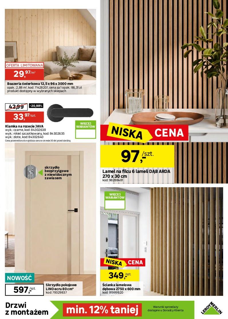 Gazetka Leroy-merlin 12/08/2026 – 08/09/2026 - gazetki promocyjne str. 7
