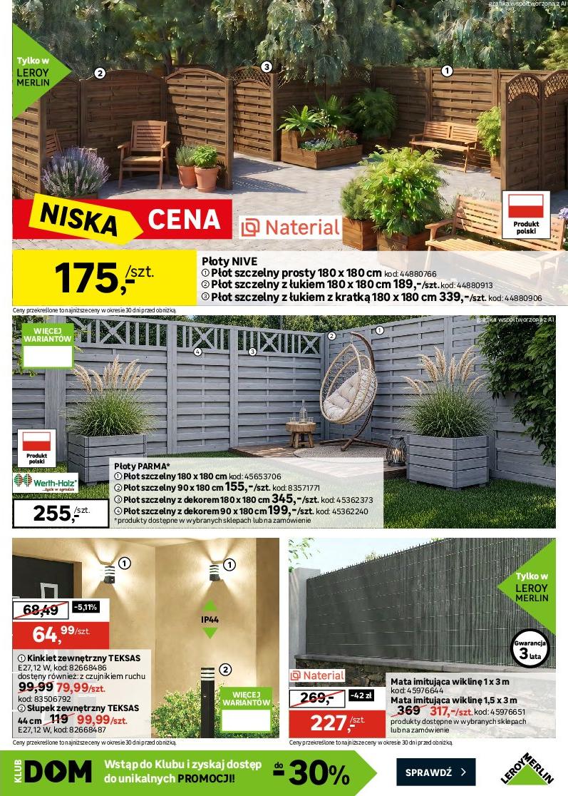 Gazetka Leroy-merlin 17/06/2026 – 14/07/2026 - gazetki promocyjne str. 9