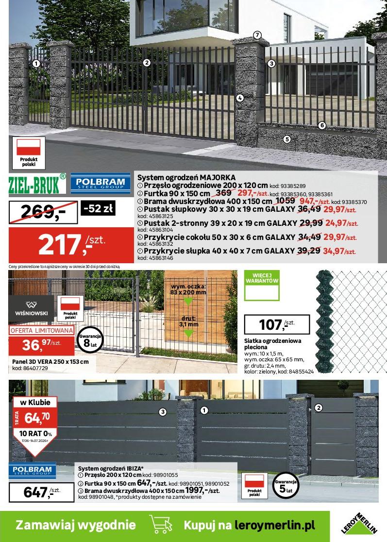 Gazetka Leroy-merlin 17/06/2026 – 14/07/2026 - gazetki promocyjne str. 11