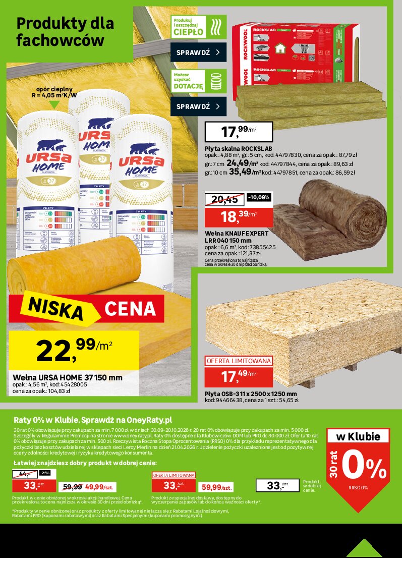 Gazetka Leroy-merlin 30/09/2026 – 20/10/2026 - gazetki promocyjne str. 22