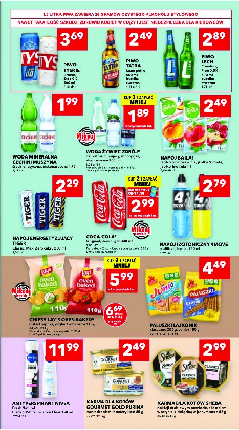 Gazetki promocyjne – napoje - gazetki promocyjne str. 15