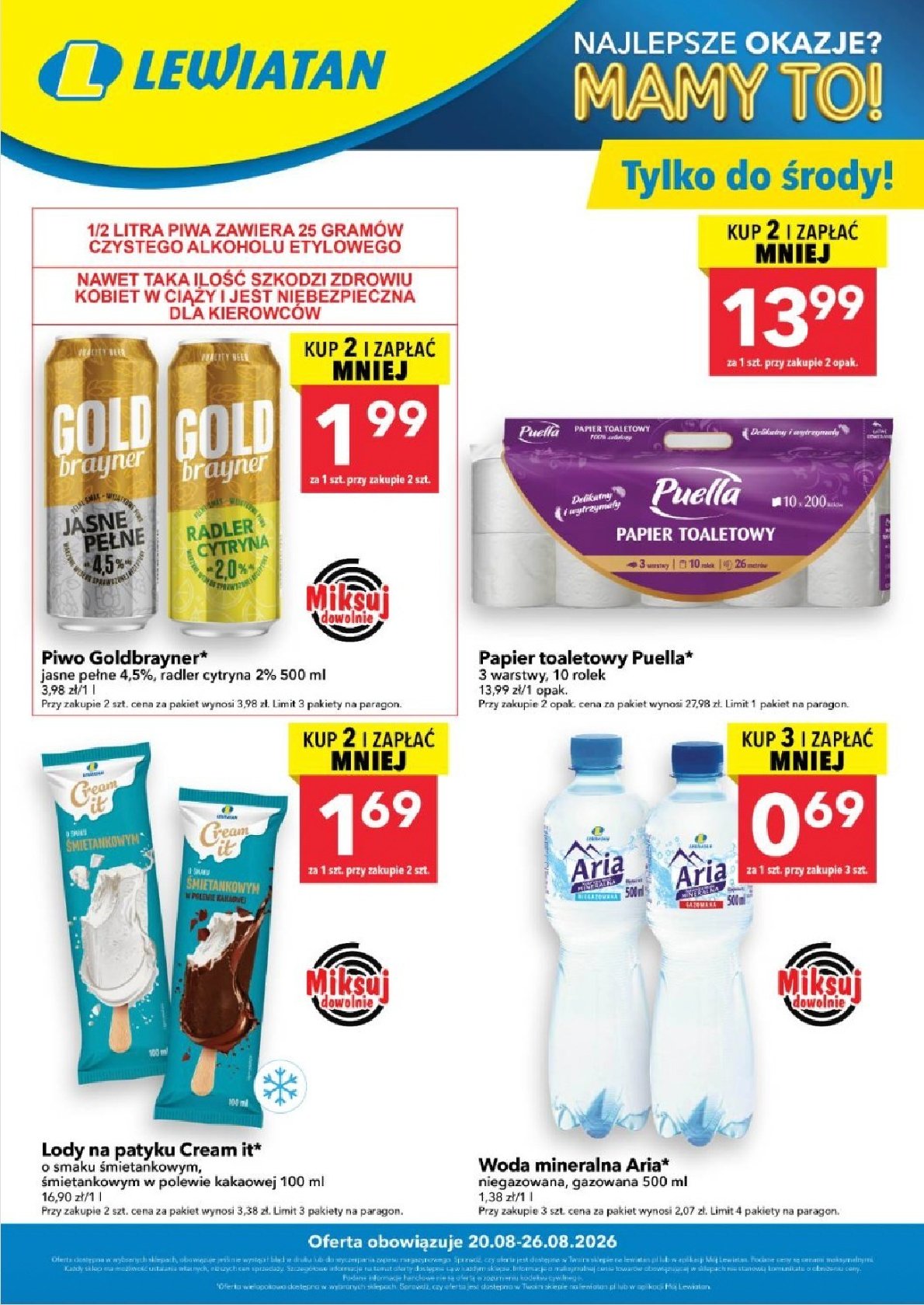 Gazetka Lewiatan 20/08/2026 – 26/08/2026
