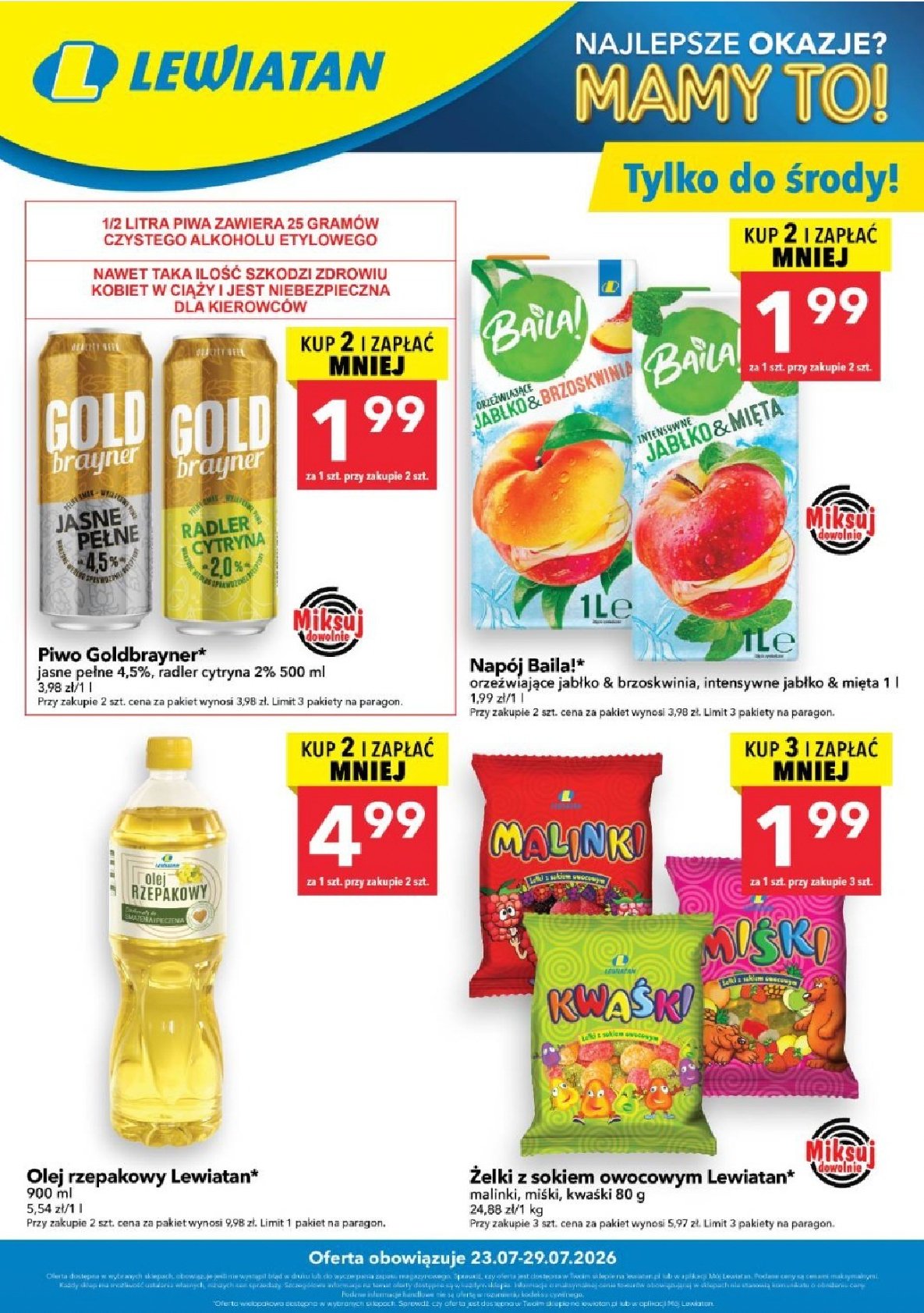 Gazetka Lewiatan 23/07/2026 – 29/07/2026