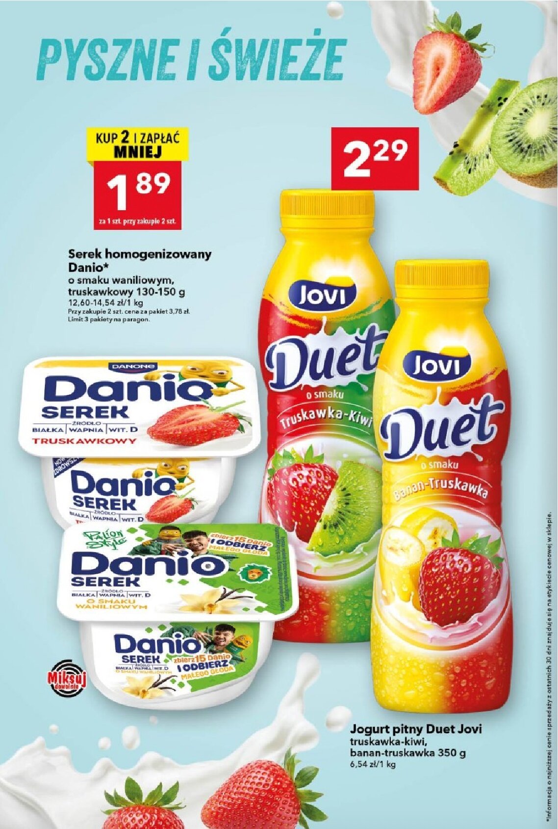 Gazetki promocyjne – jogurty - gazetki promocyjne str. 14