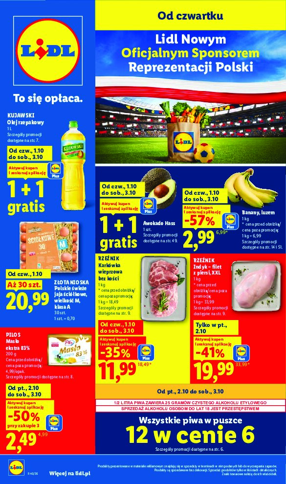 Gazetka Lidl 01/10/2026 – 03/10/2026
