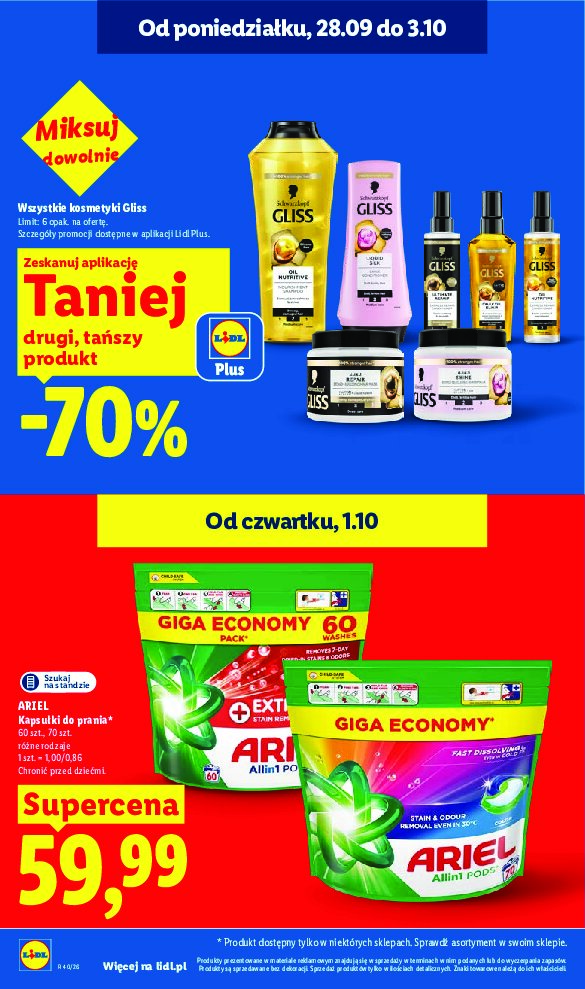 Gazetka Lidl 01/10/2026 – 03/10/2026 - gazetki promocyjne str. 22