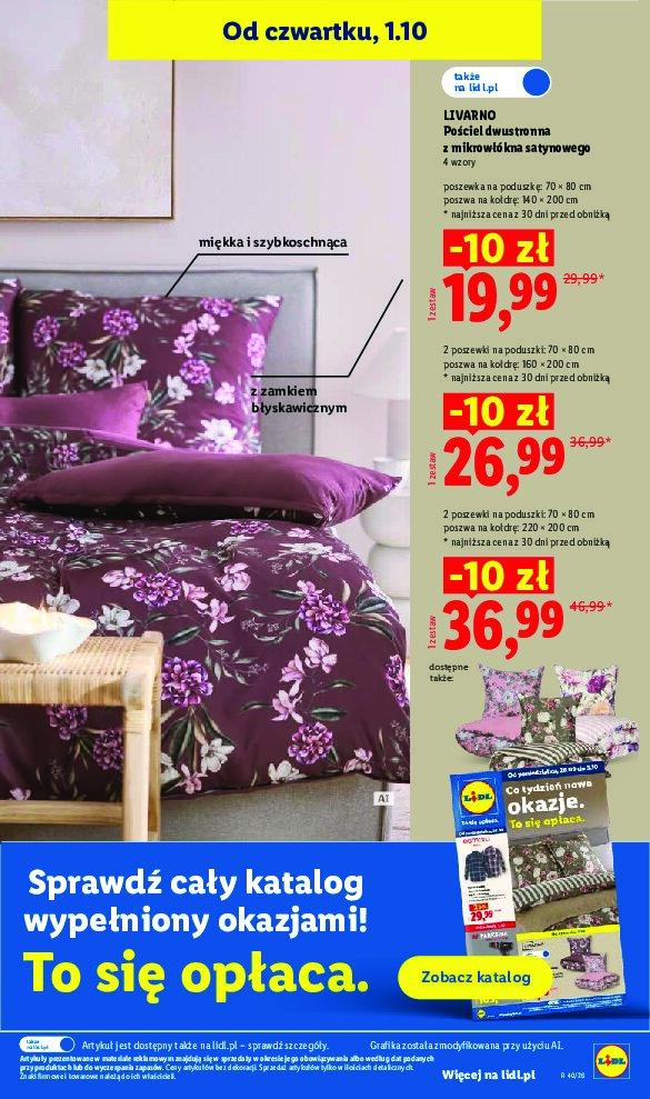 Gazetka Lidl 01/10/2026 – 03/10/2026 - gazetki promocyjne str. 43