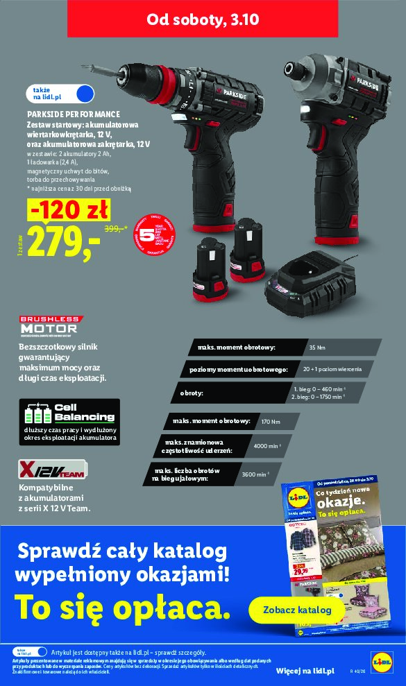 Gazetka Lidl 01/10/2026 – 03/10/2026 - gazetki promocyjne str. 45