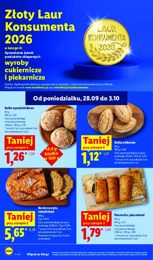 Gazetka Lidl 01/10/2026 – 03/10/2026 - gazetki promocyjne str. 52
