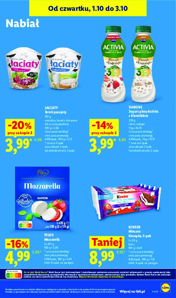 Gazetka Lidl 01/10/2026 – 03/10/2026 - gazetki promocyjne str. 61