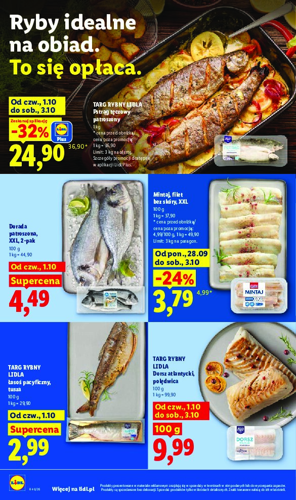 Gazetka Lidl 01/10/2026 – 03/10/2026 - gazetki promocyjne str. 62