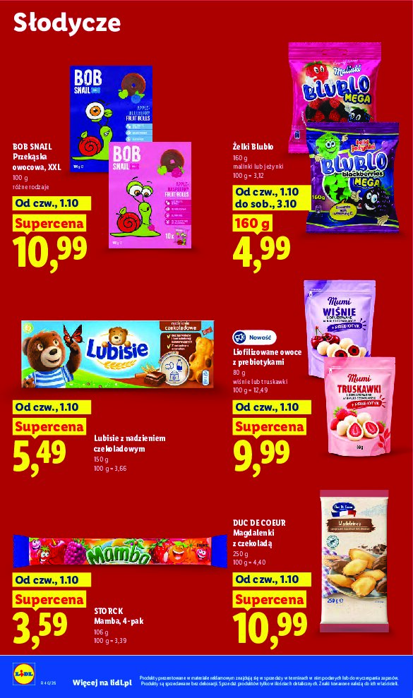 Gazetka Lidl 01/10/2026 – 03/10/2026 - gazetki promocyjne str. 64