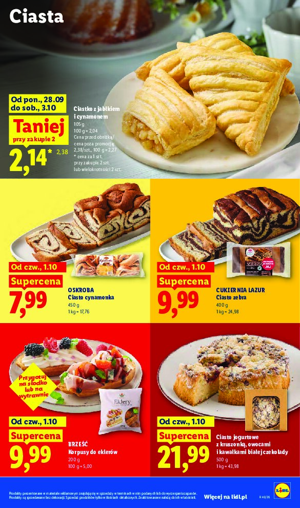 Gazetka Lidl 01/10/2026 – 03/10/2026 - gazetki promocyjne str. 79