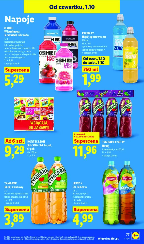 Gazetka Lidl 01/10/2026 – 03/10/2026 - gazetki promocyjne str. 81