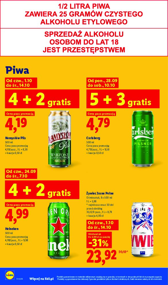 Gazetka Lidl 01/10/2026 – 03/10/2026 - gazetki promocyjne str. 84