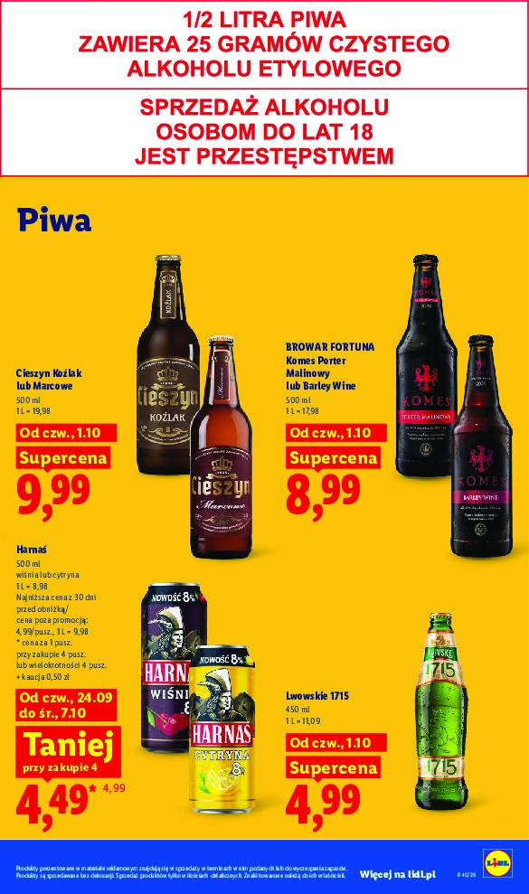 Gazetka Lidl 01/10/2026 – 03/10/2026 - gazetki promocyjne str. 85