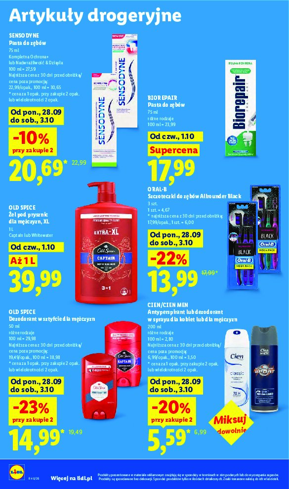 Gazetka Lidl 01/10/2026 – 03/10/2026 - gazetki promocyjne str. 96
