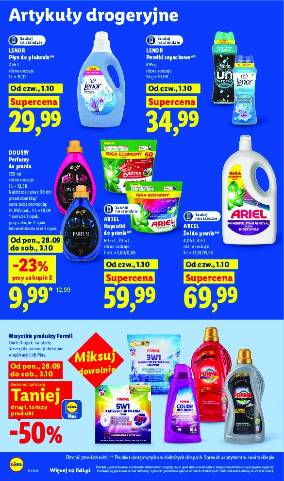 Gazetka Lidl 01/10/2026 – 03/10/2026 - gazetki promocyjne str. 98