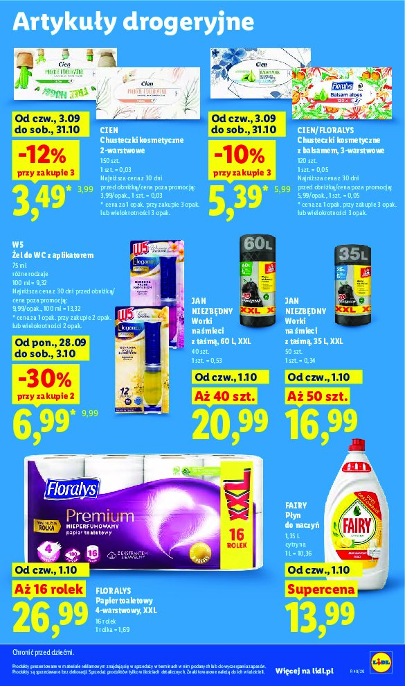 Gazetka Lidl 01/10/2026 – 03/10/2026 - gazetki promocyjne str. 99