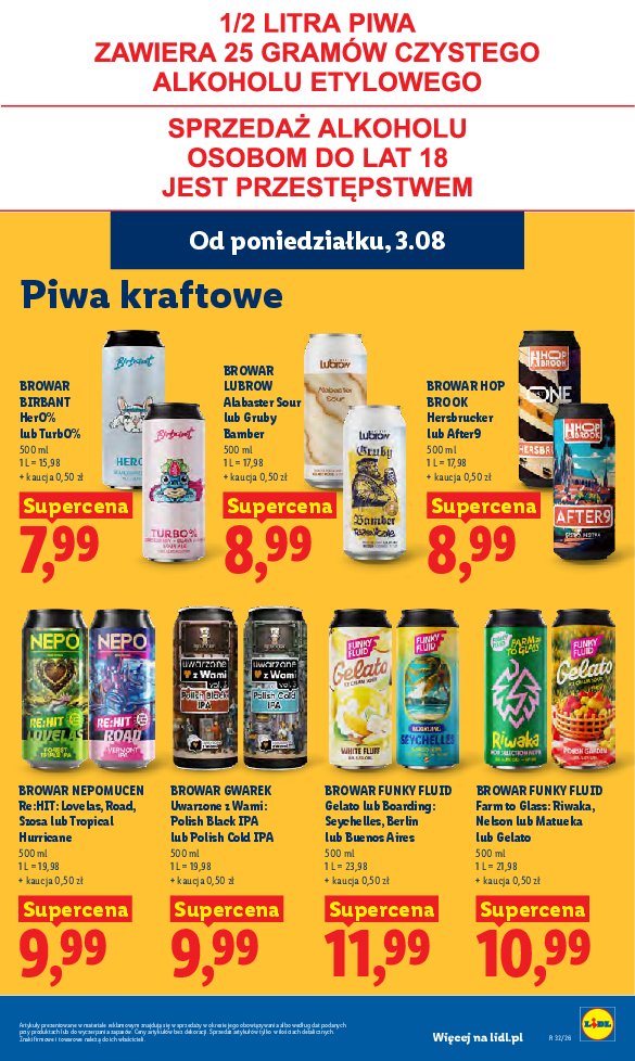 Gazetka Lidl 03/08/2026 – 05/08/2026 - strona 79