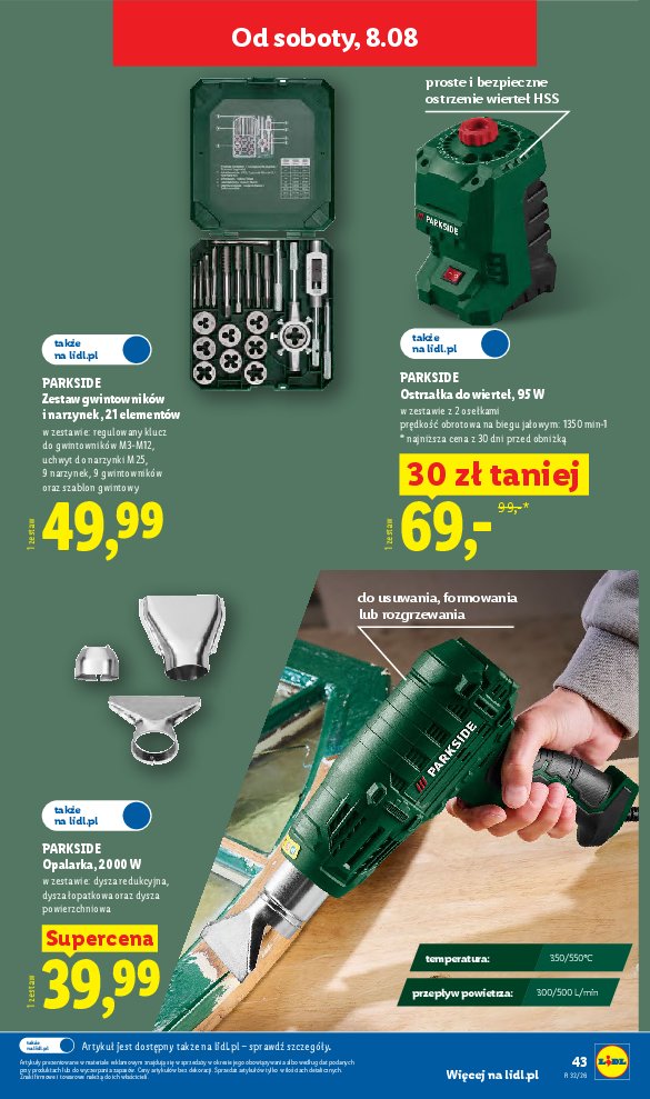 Gazetka Lidl 03/08/2026 – 08/08/2026 - strona 49