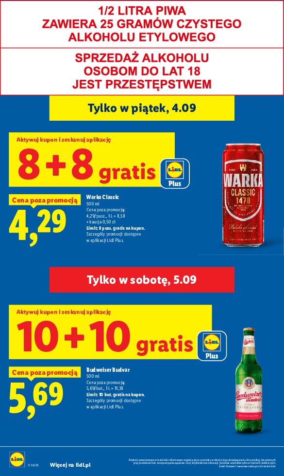 Gazetka Lidl 03/09/2026 – 05/09/2026 - gazetki promocyjne str. 18