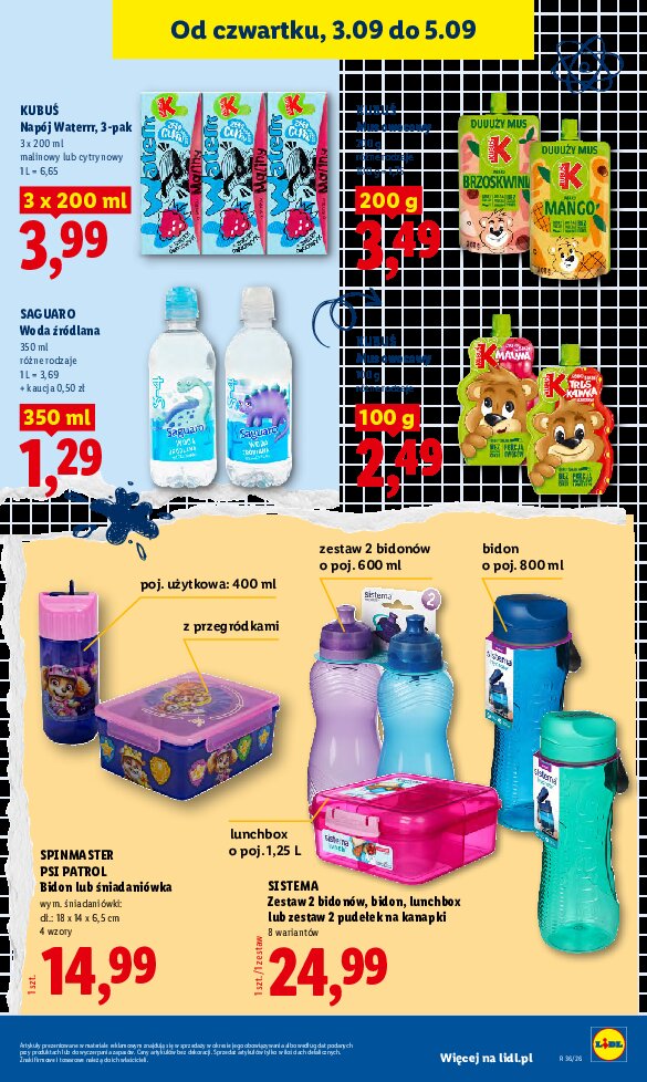 Gazetka Lidl 03/09/2026 – 05/09/2026 - gazetki promocyjne str. 47