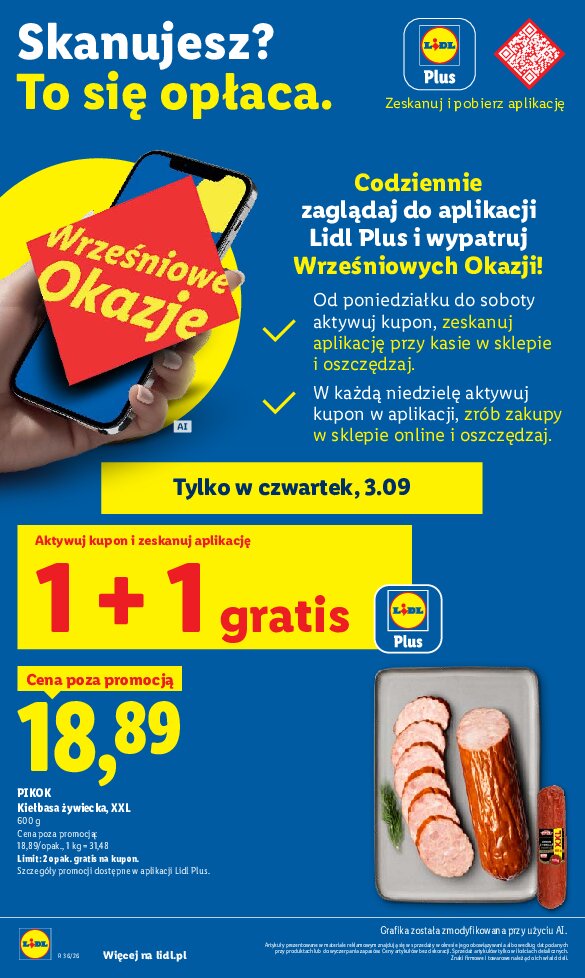 Gazetka Lidl 03/09/2026 – 05/09/2026 - gazetki promocyjne str. 6