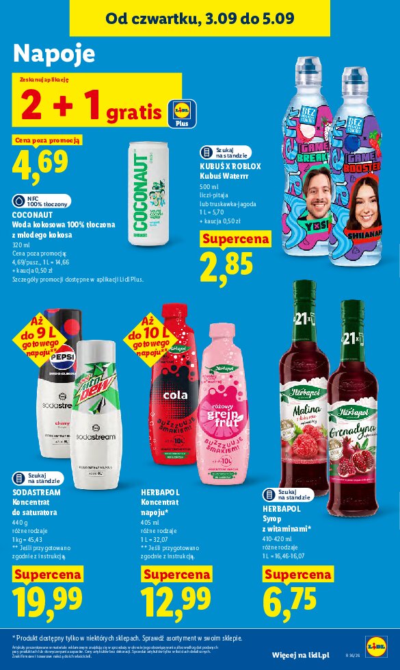 Gazetka Lidl 03/09/2026 – 05/09/2026 - gazetki promocyjne str. 65