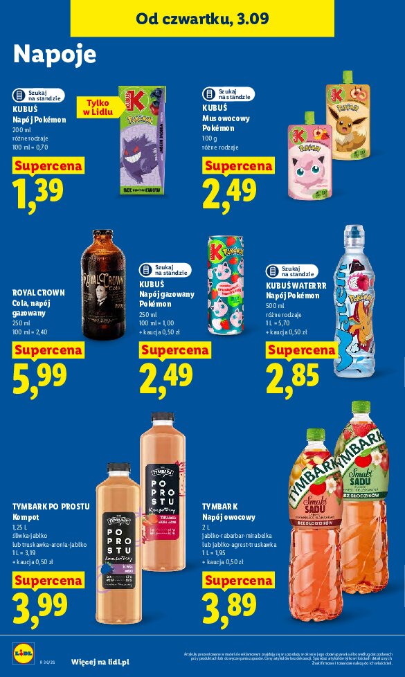 Gazetka Lidl 03/09/2026 – 05/09/2026 - gazetki promocyjne str. 66