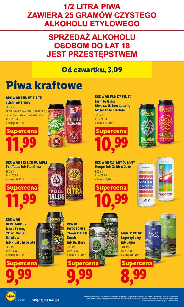 Gazetka Lidl 03/09/2026 – 05/09/2026 - gazetki promocyjne str. 72