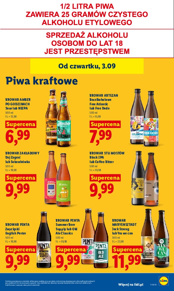Gazetka Lidl 03/09/2026 – 05/09/2026 - gazetki promocyjne str. 73