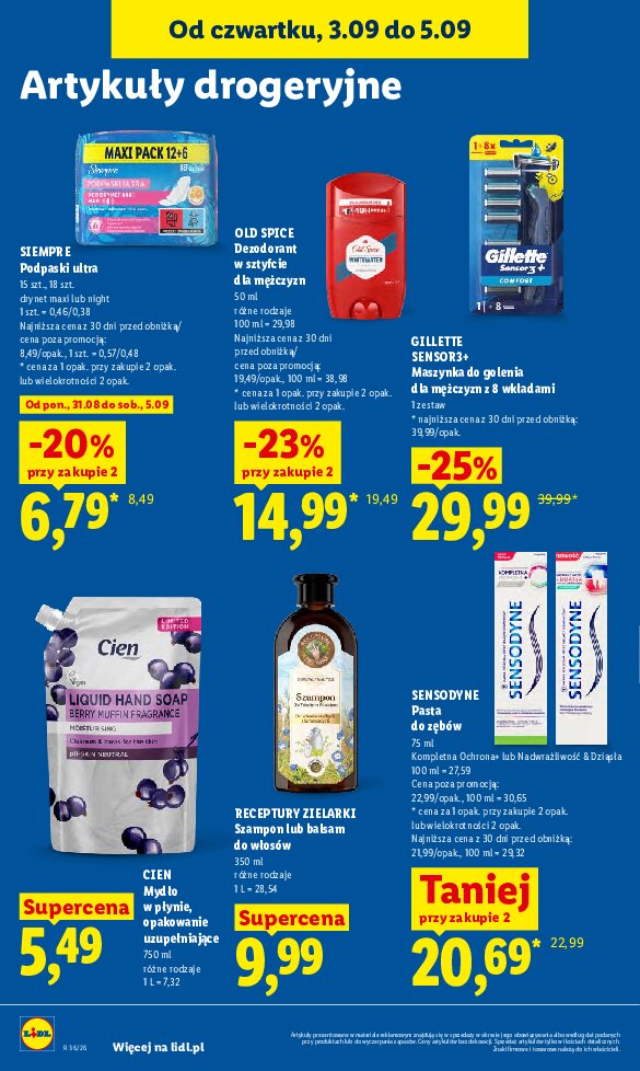 Gazetka Lidl 03/09/2026 – 05/09/2026 - gazetki promocyjne str. 86
