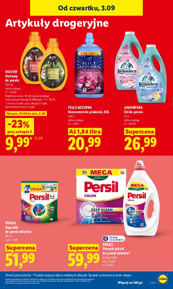 Gazetka Lidl 03/09/2026 – 05/09/2026 - gazetki promocyjne str. 89