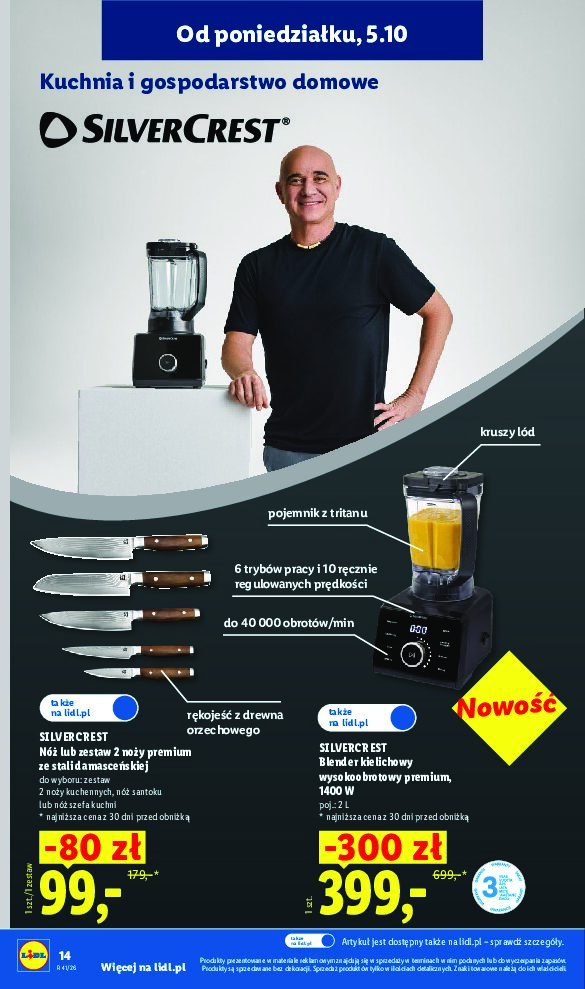 Gazetka Lidl 05/10/2026 – 10/10/2026 - gazetki promocyjne str. 18