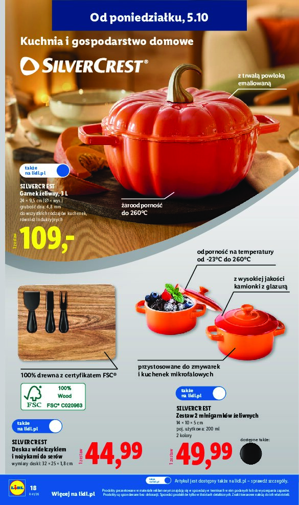 Gazetka Lidl 05/10/2026 – 10/10/2026 - gazetki promocyjne str. 22