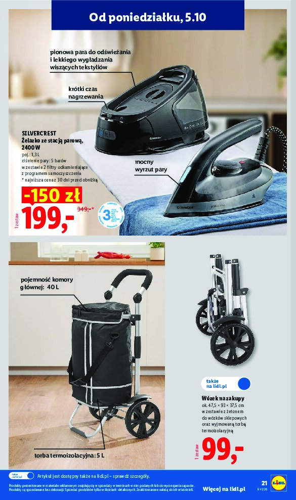 Gazetka Lidl 05/10/2026 – 10/10/2026 - gazetki promocyjne str. 25