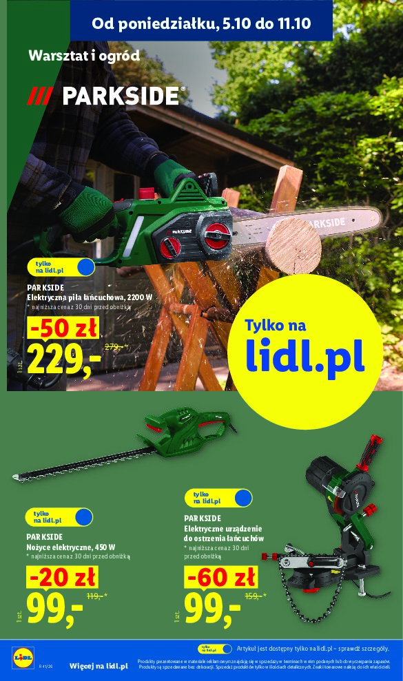 Gazetka Lidl 05/10/2026 – 10/10/2026 - gazetki promocyjne str. 30